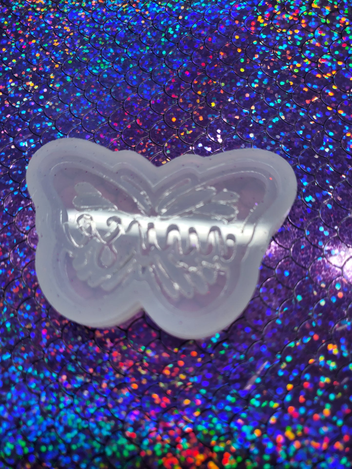 Butterfly Nurse Badge Reel Mold