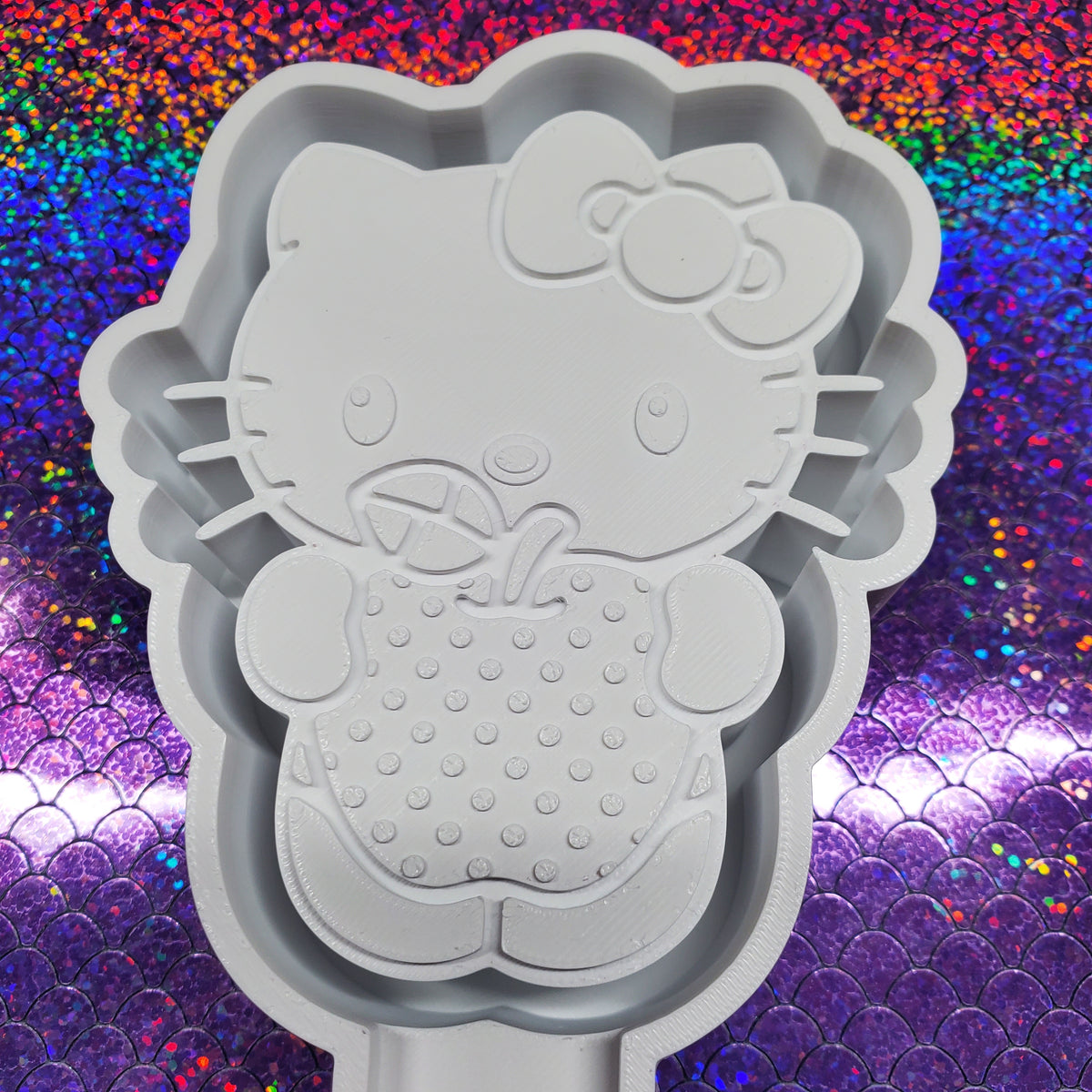 Teacher Polka Dot Apple Freshie Mold