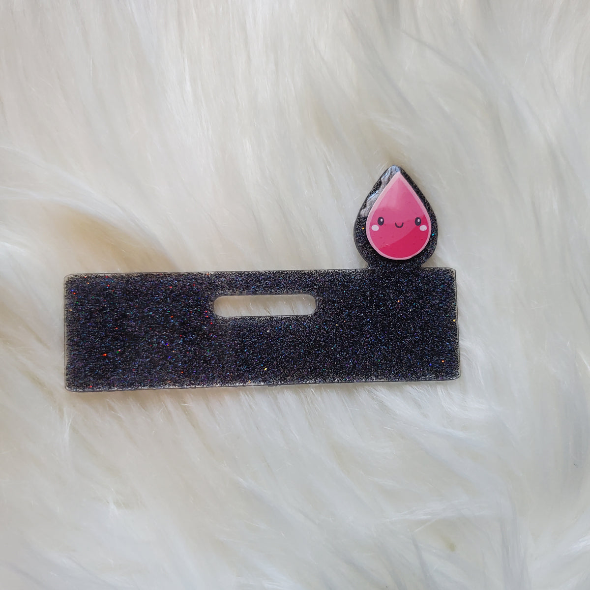 Blood Drop Badge Buddy Topper