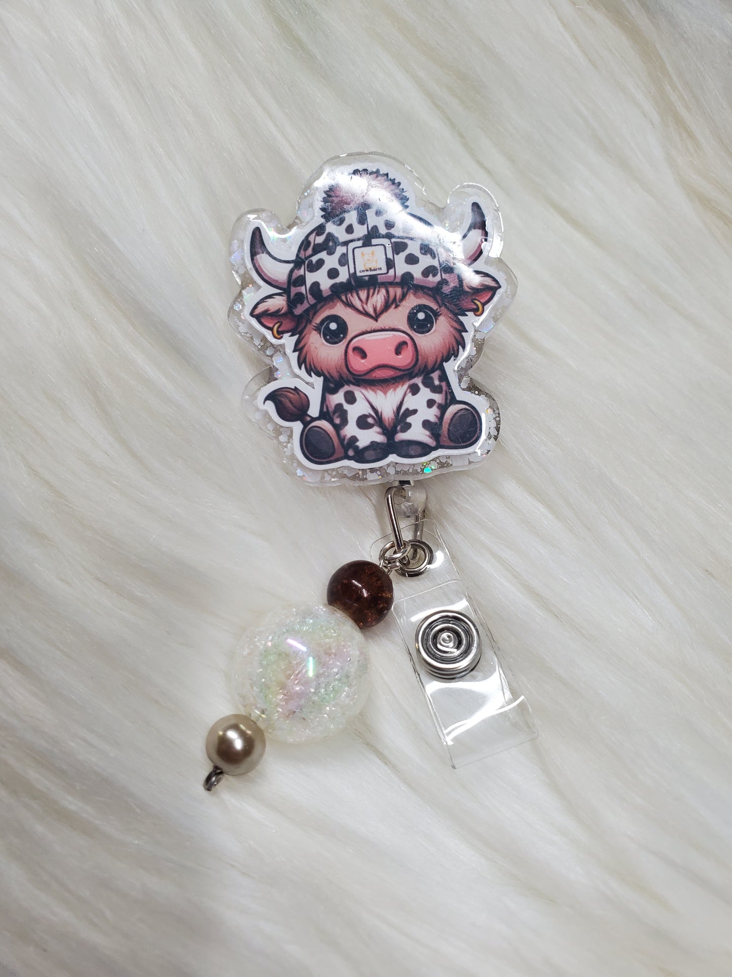 Highland Carhart Cow Badge Reel