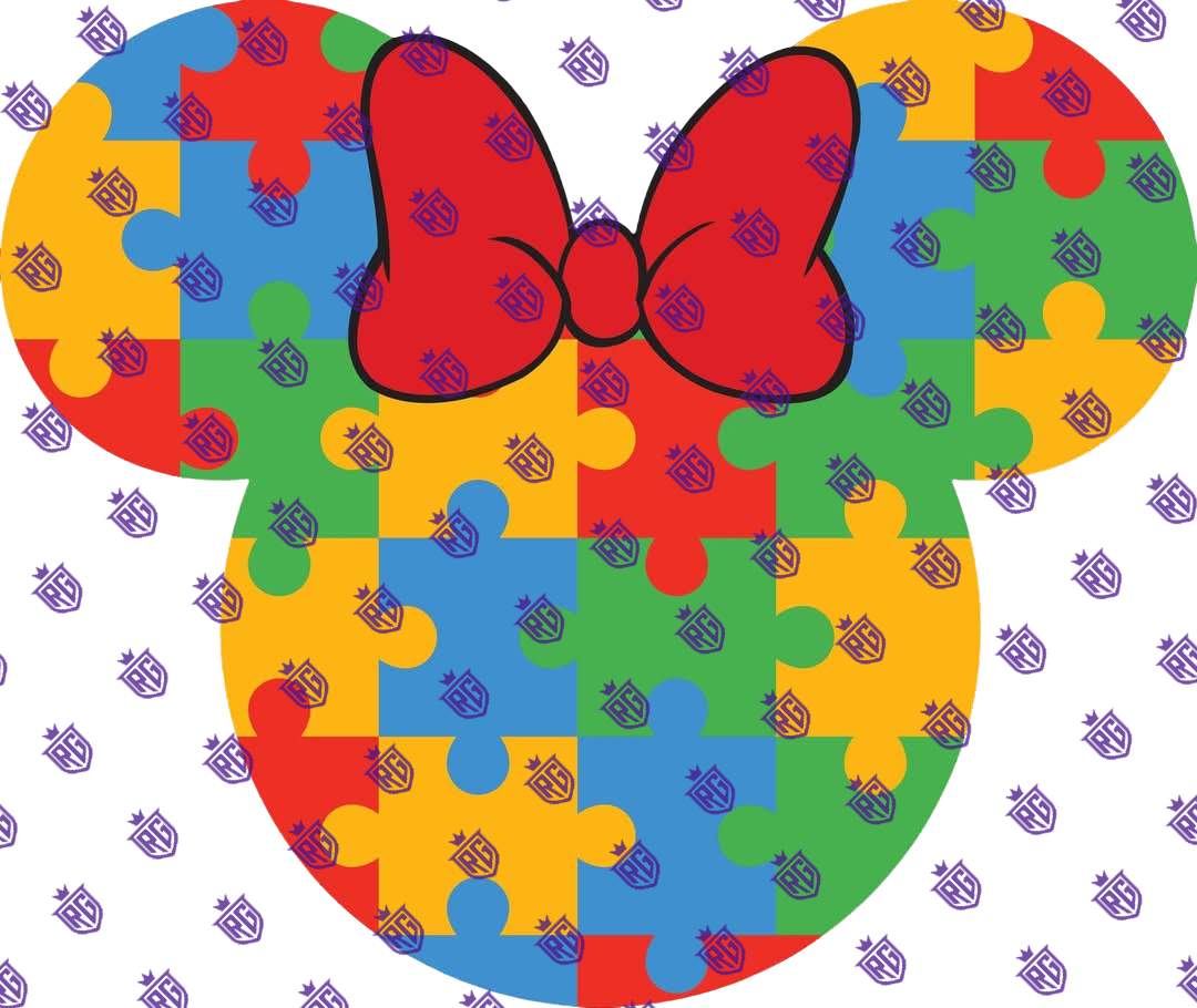 Autisum Acrylic Blank With Decals