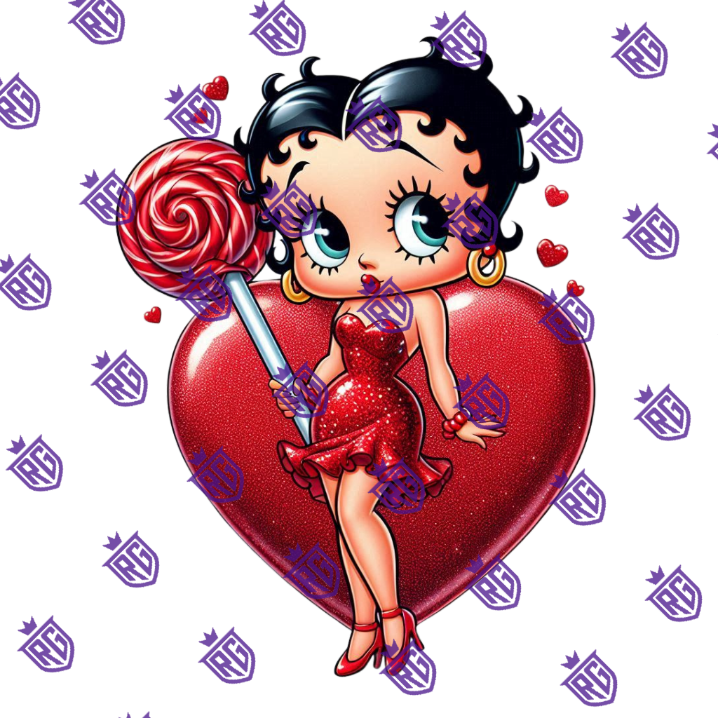 Valentines Day Acrylic Blank With Decal