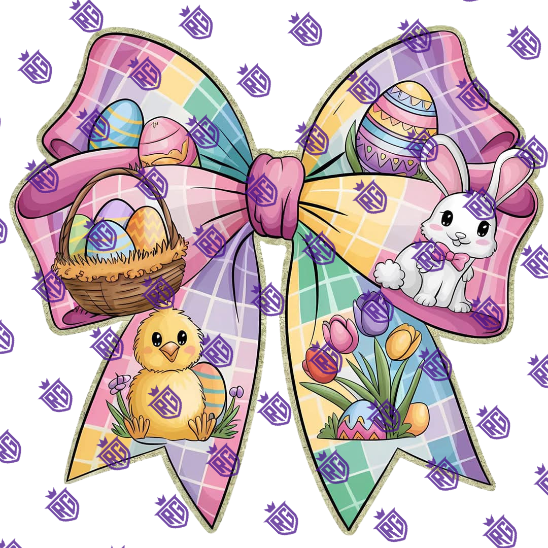 Easter Acrylic Blank With Decals