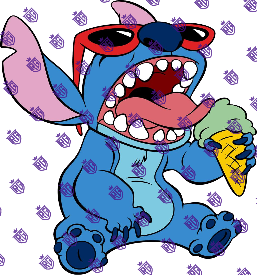 Stitch Ice cream cone