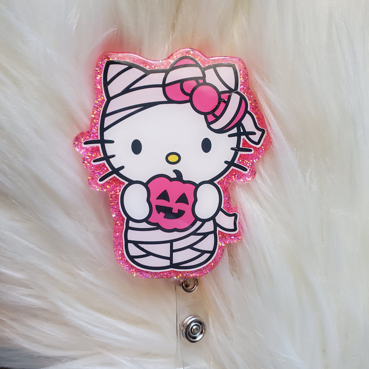 Mummy HK Halloween Badge Reel