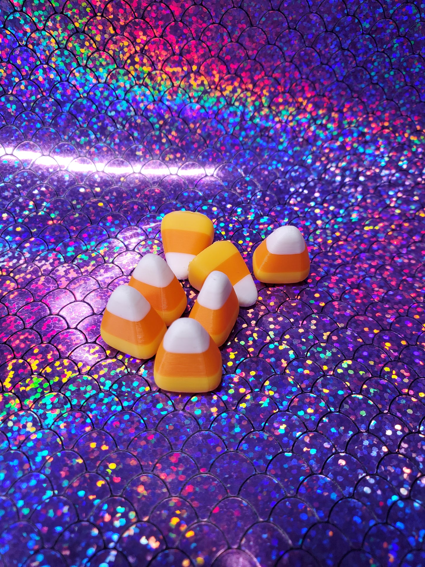 Fake Candy Corn 3D Printed