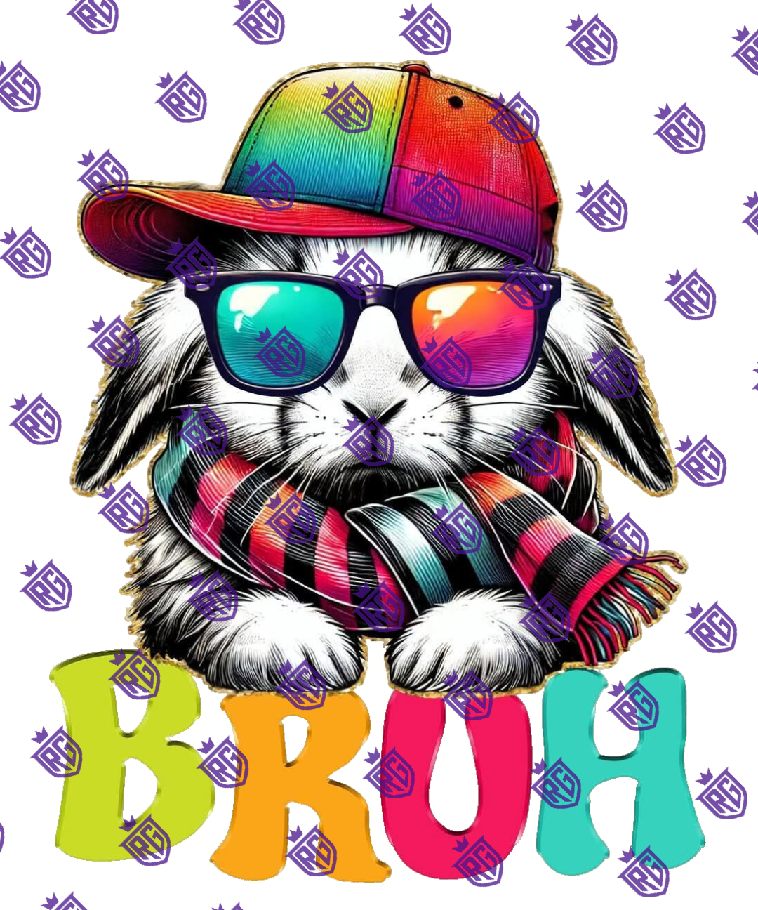 Easter Acrylic Blank With Decals