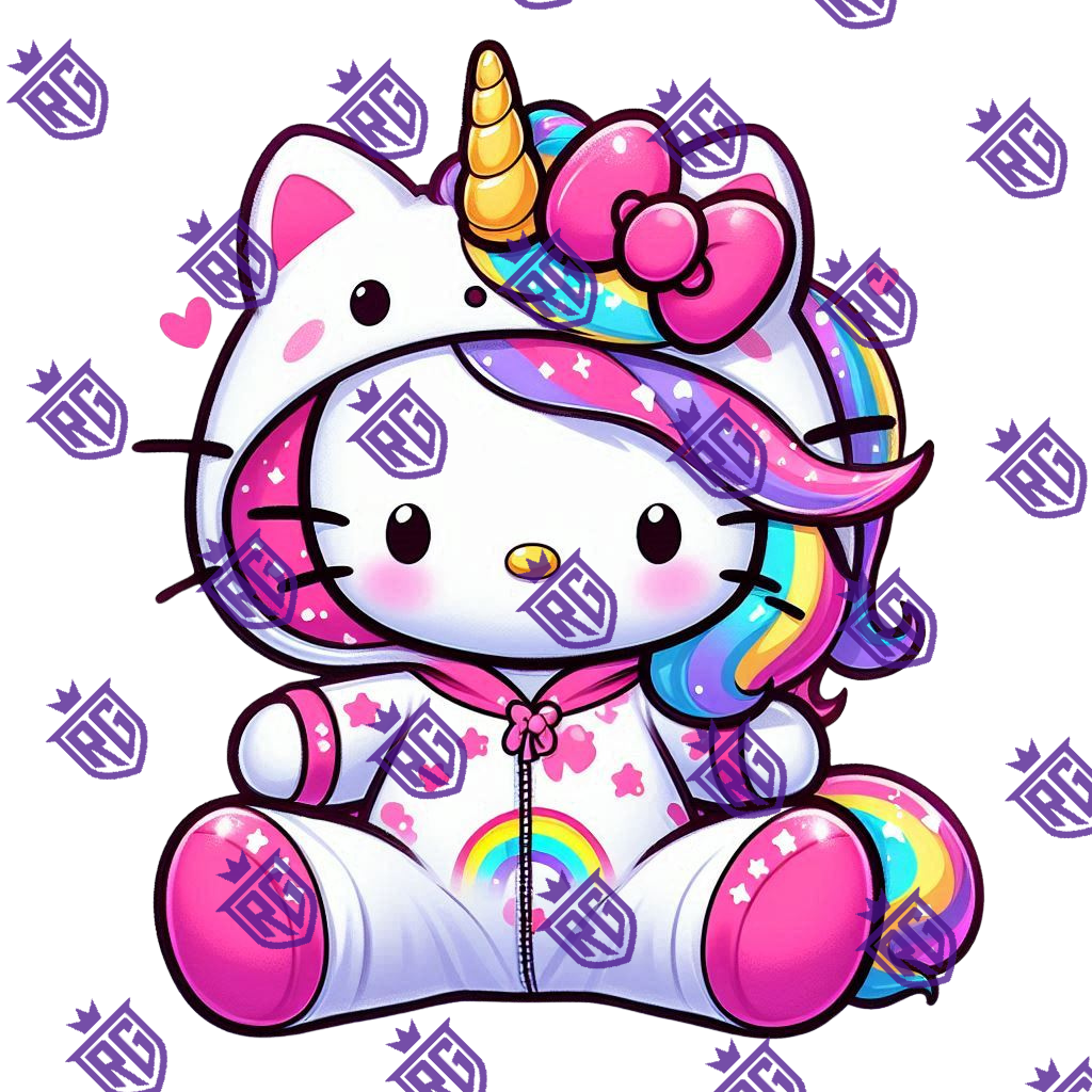 Unicorn Acrylic Blank With Decal