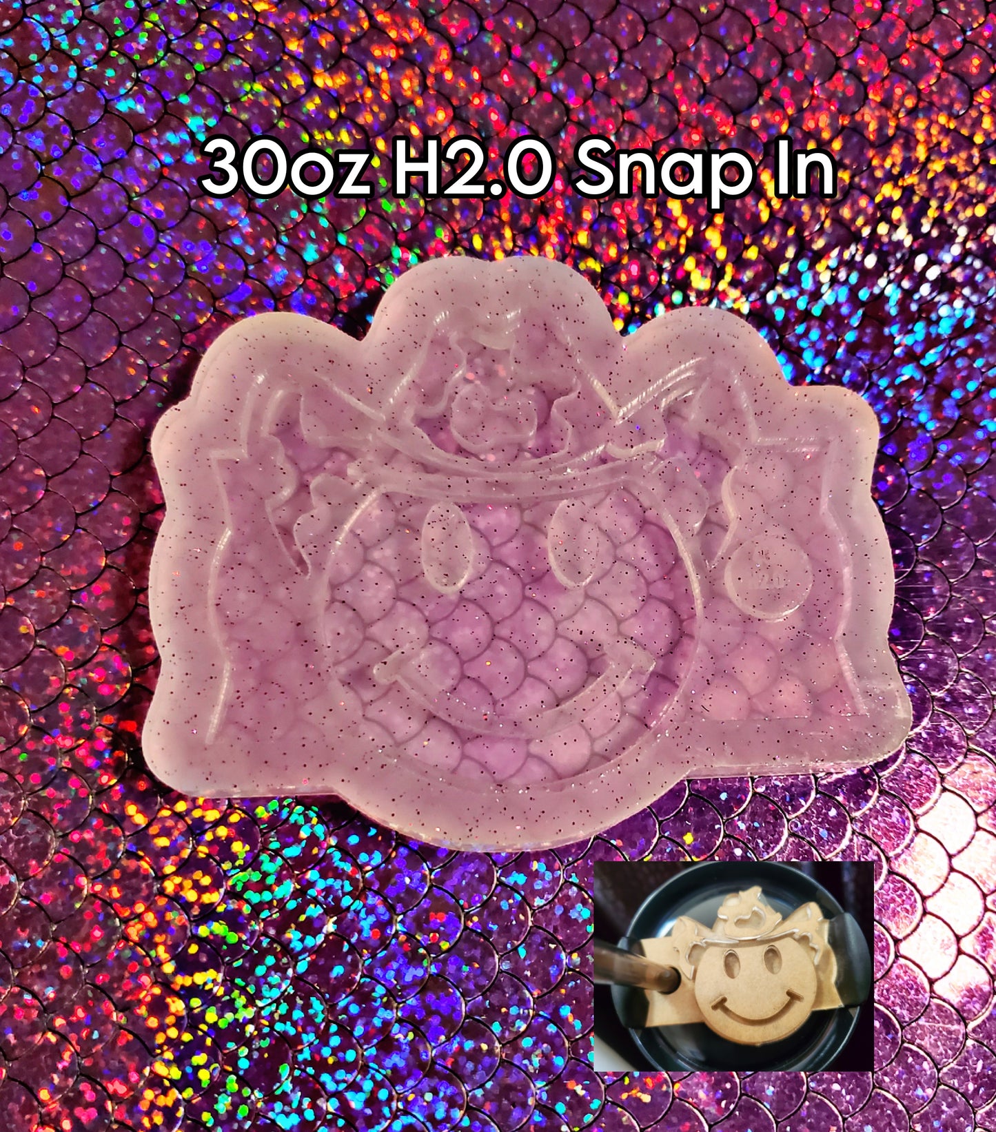 Cowboy Smiley Face 30oz H2.0 Snug Fit