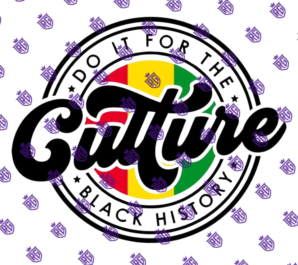 Black History Acrylic Blank With Decals