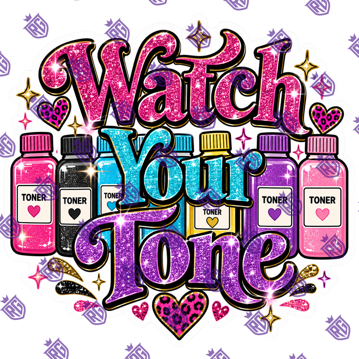Watch Your Tone Acrylic Blank