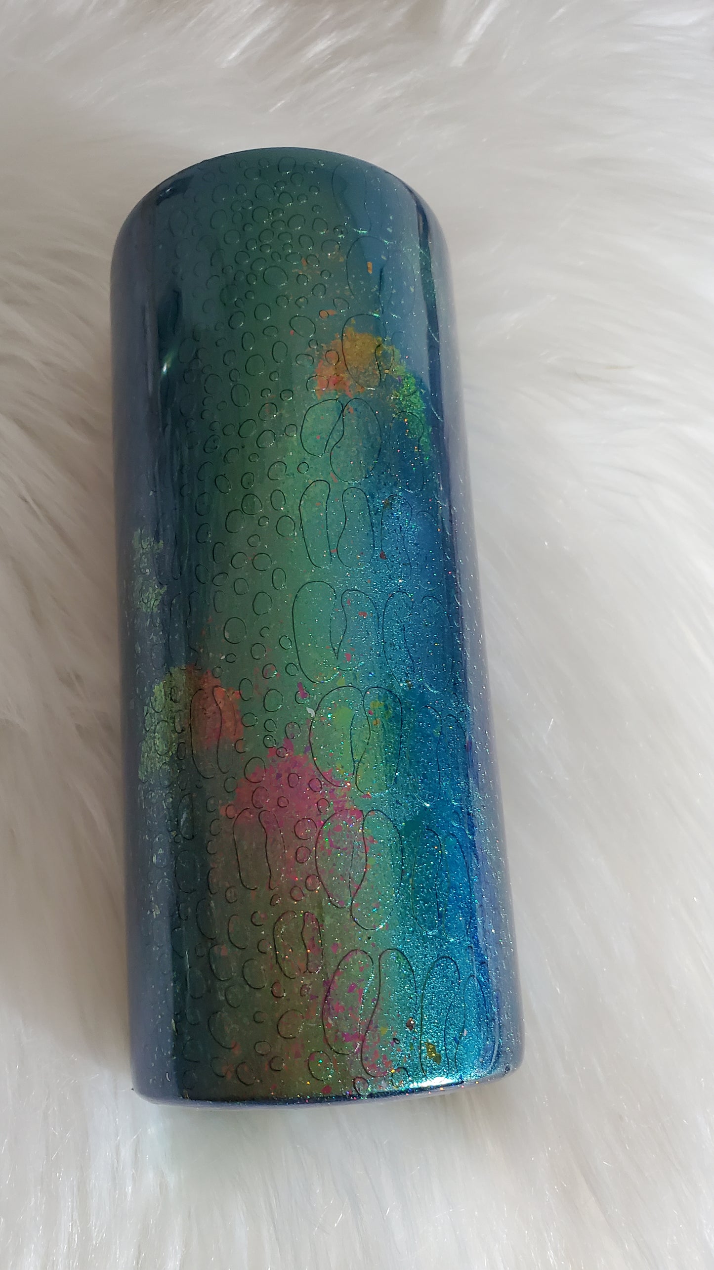 Alligator skin tumbler