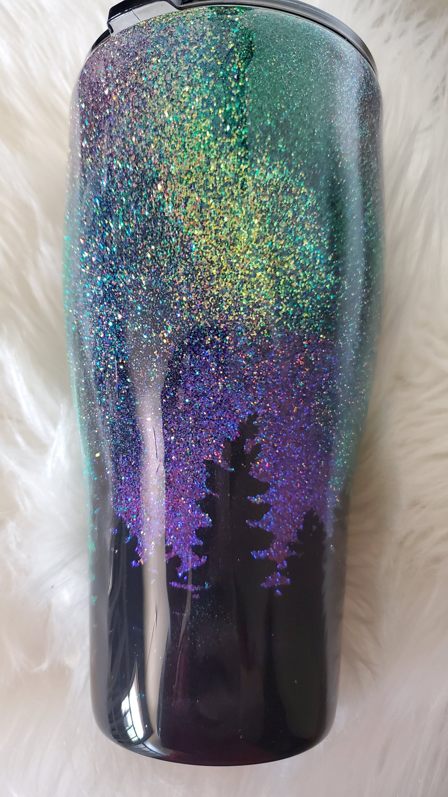 Northern lights tumbler {Made To Order}
