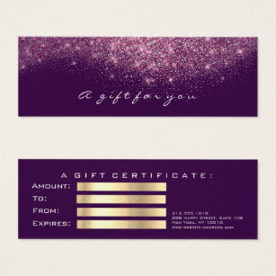 GIFT CERTIFICATE
