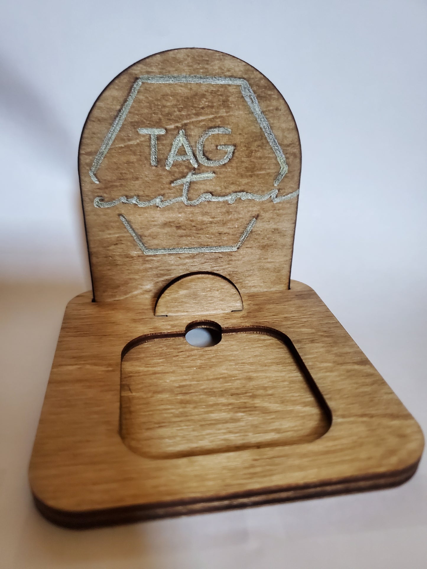 Custom Square Reader Dock Station With Business Card Holder