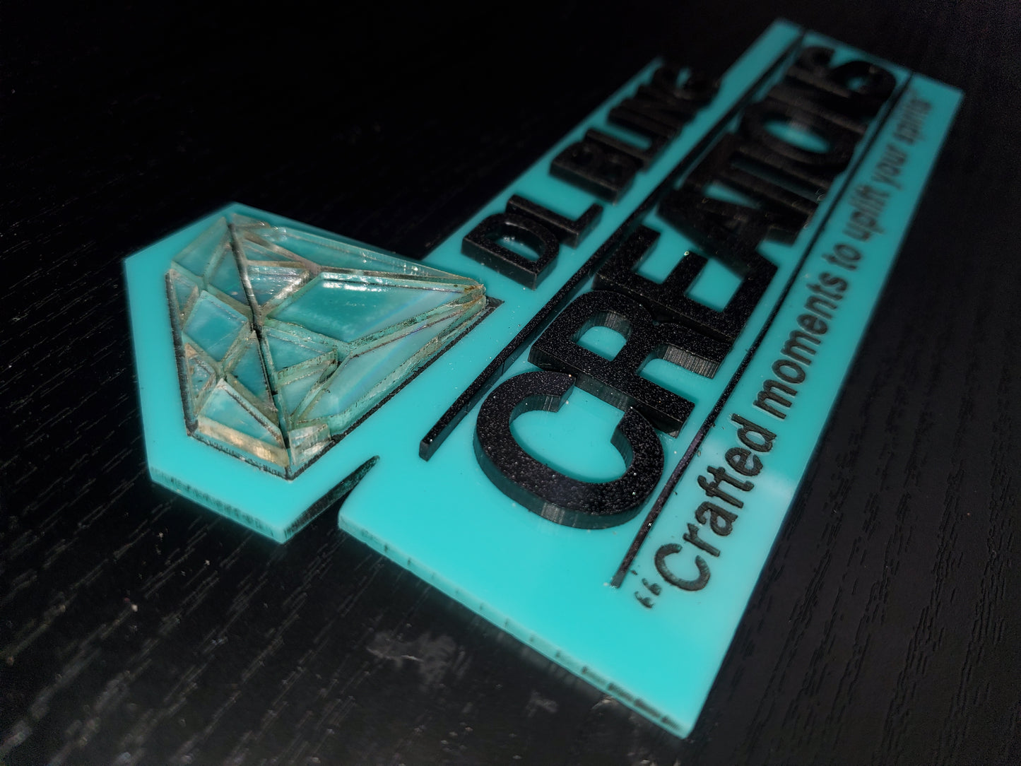 Acrylic Logo Watermark