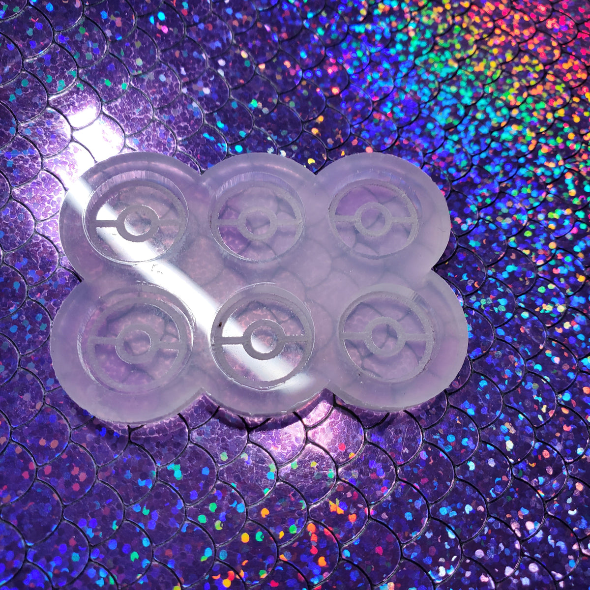 Pokemon ball Earring Stud Silicone Mold
