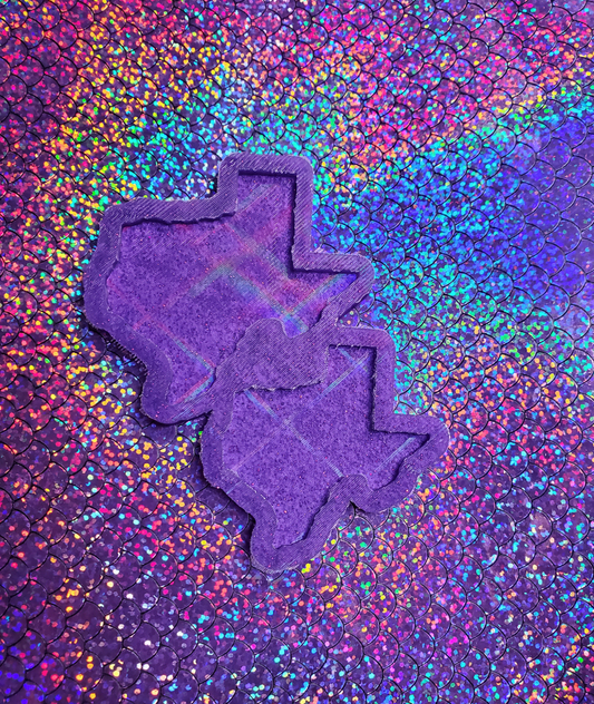 Holographic Texas Badge/Charm Mold