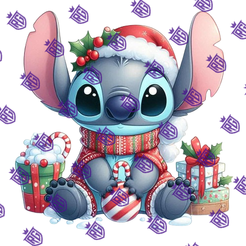 Stitch Christmas Acrylic Blank