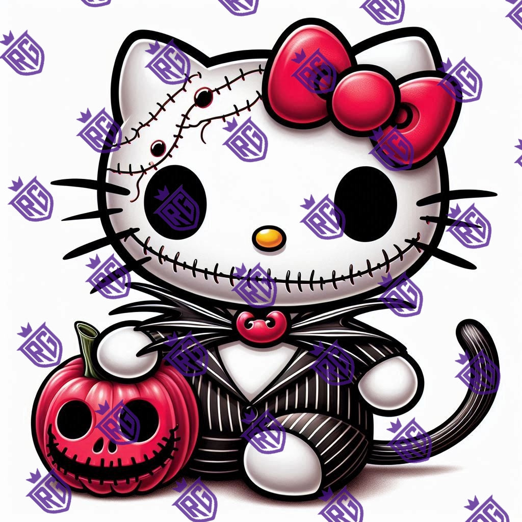 Jack Hello Kitty Acrylic Blank