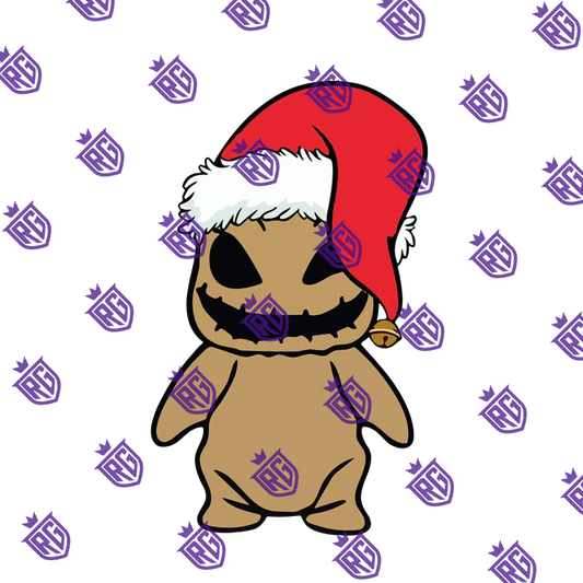 Christmas Acrylic Blank With Decal