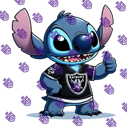 Stitch Acrylic Blank With Decal