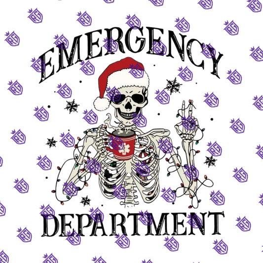 Christmas Acrylic blank With Decal