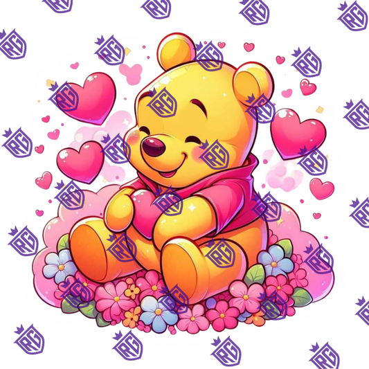 Valentines Day Acrylic Blank With Decal