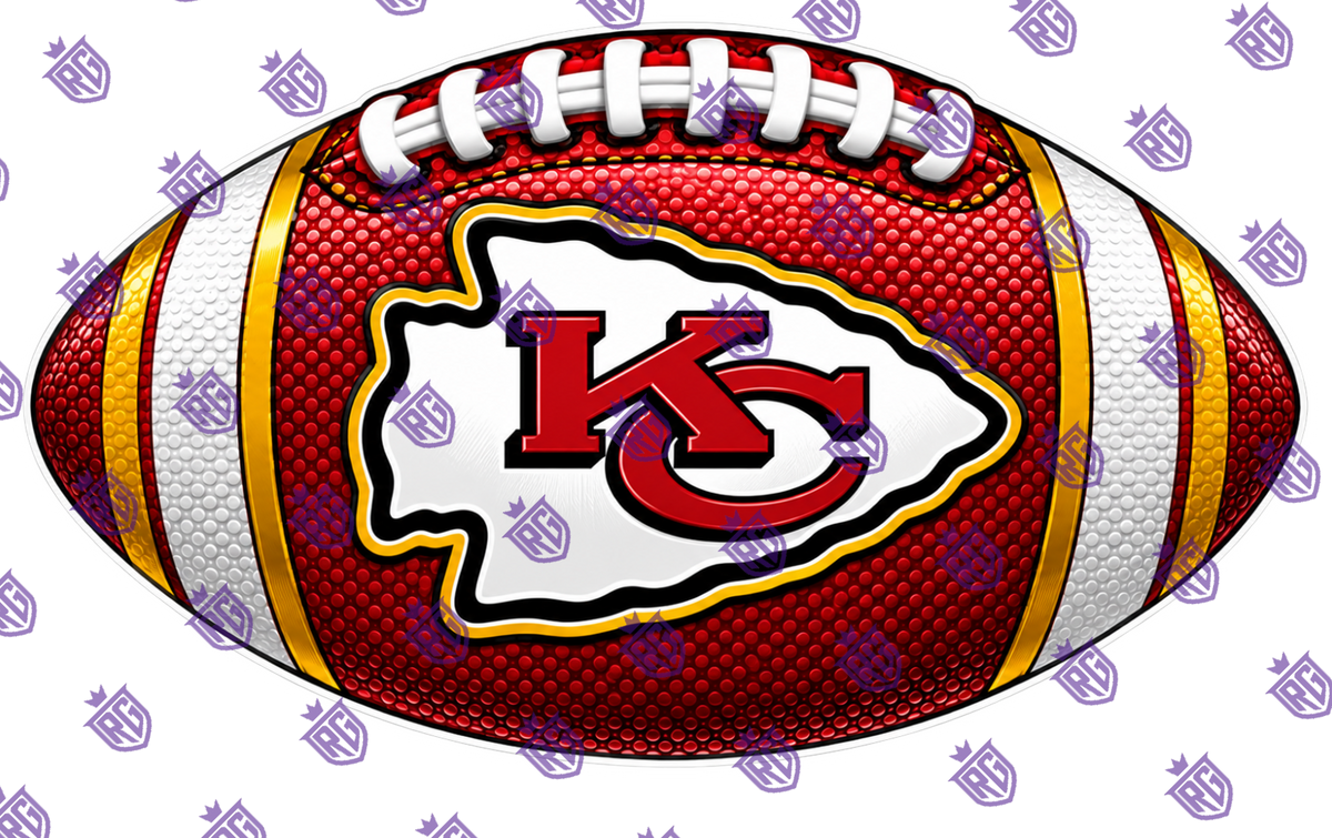 Chiefs Acrylic Blank With Decal