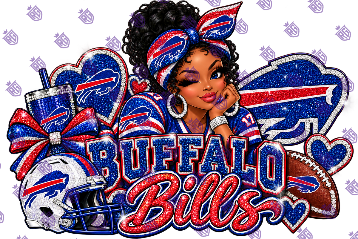 Buffalo Acrylic blank With Decal