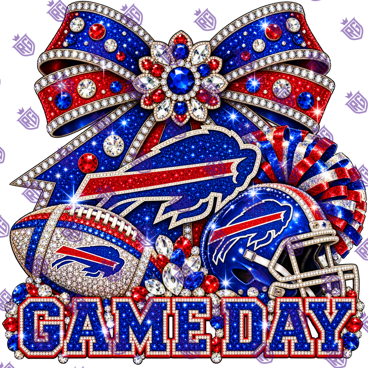 Game Day Acrylic Blank With Decal