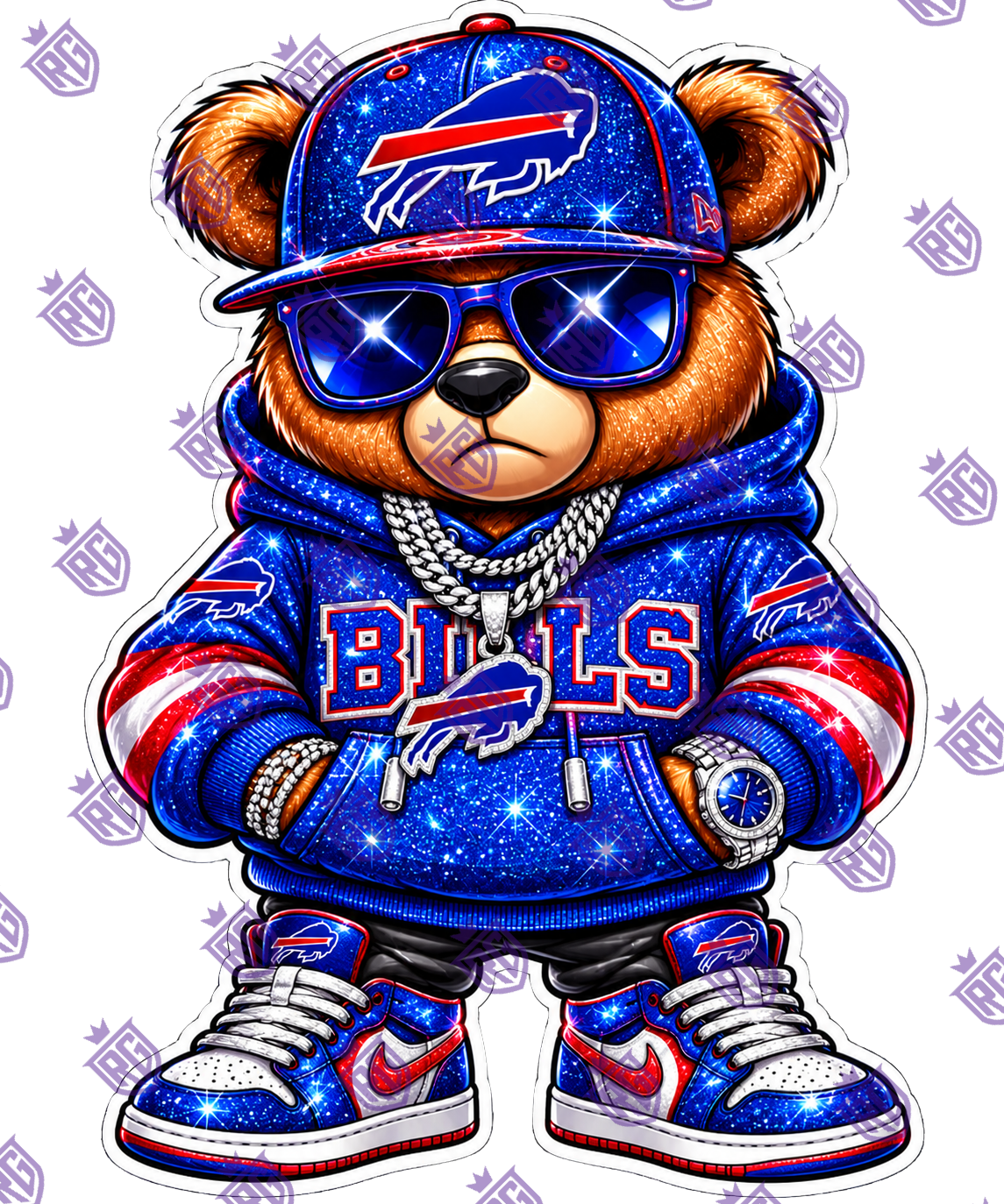 Bear Acrylic Blank With Decal