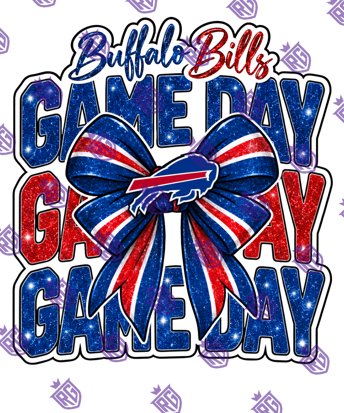 Buffalo Acrylic Blank With Decal
