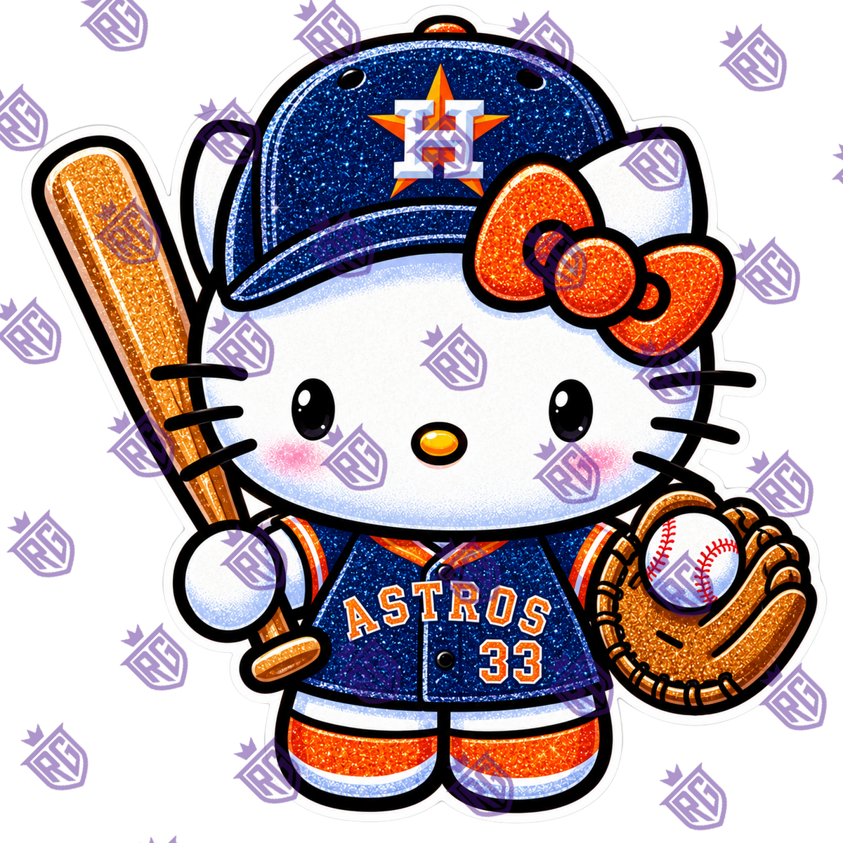 Astros Acrylic Blank With Decal