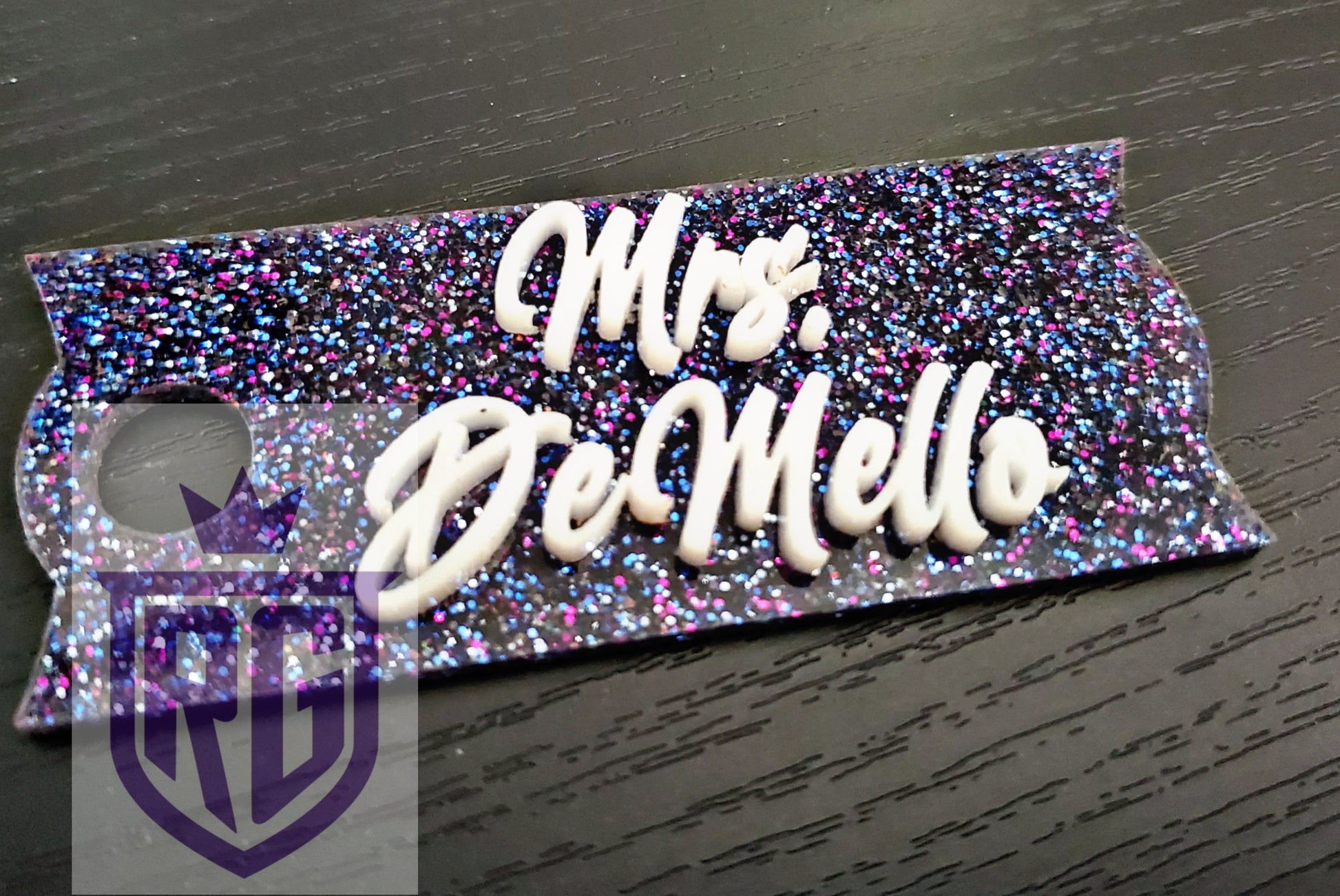 Name Plates For Stanley, or Stanly Dupes Acrylic – Royalty Glitter Co