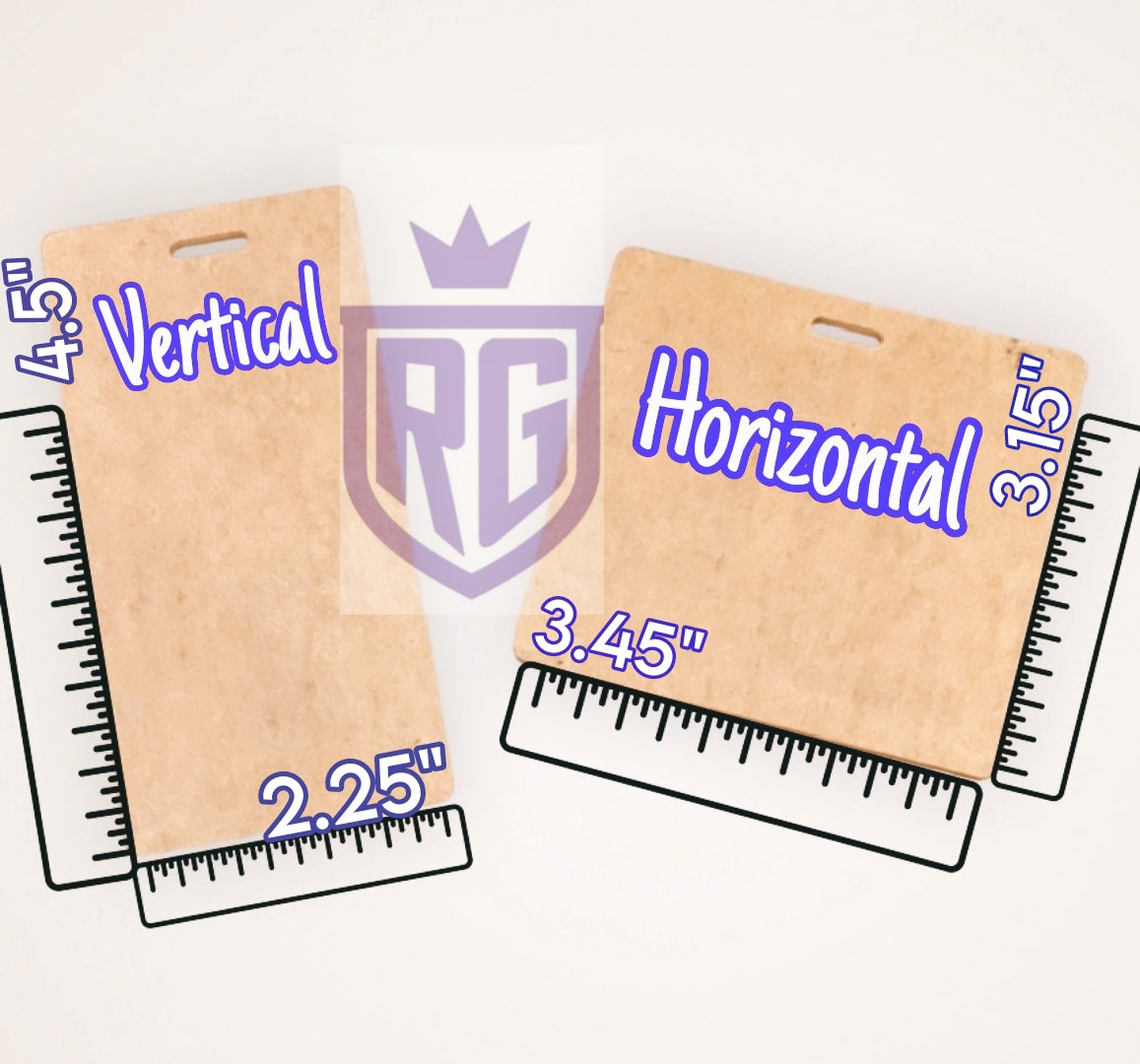 Badge Buddy Acrylic Blanks