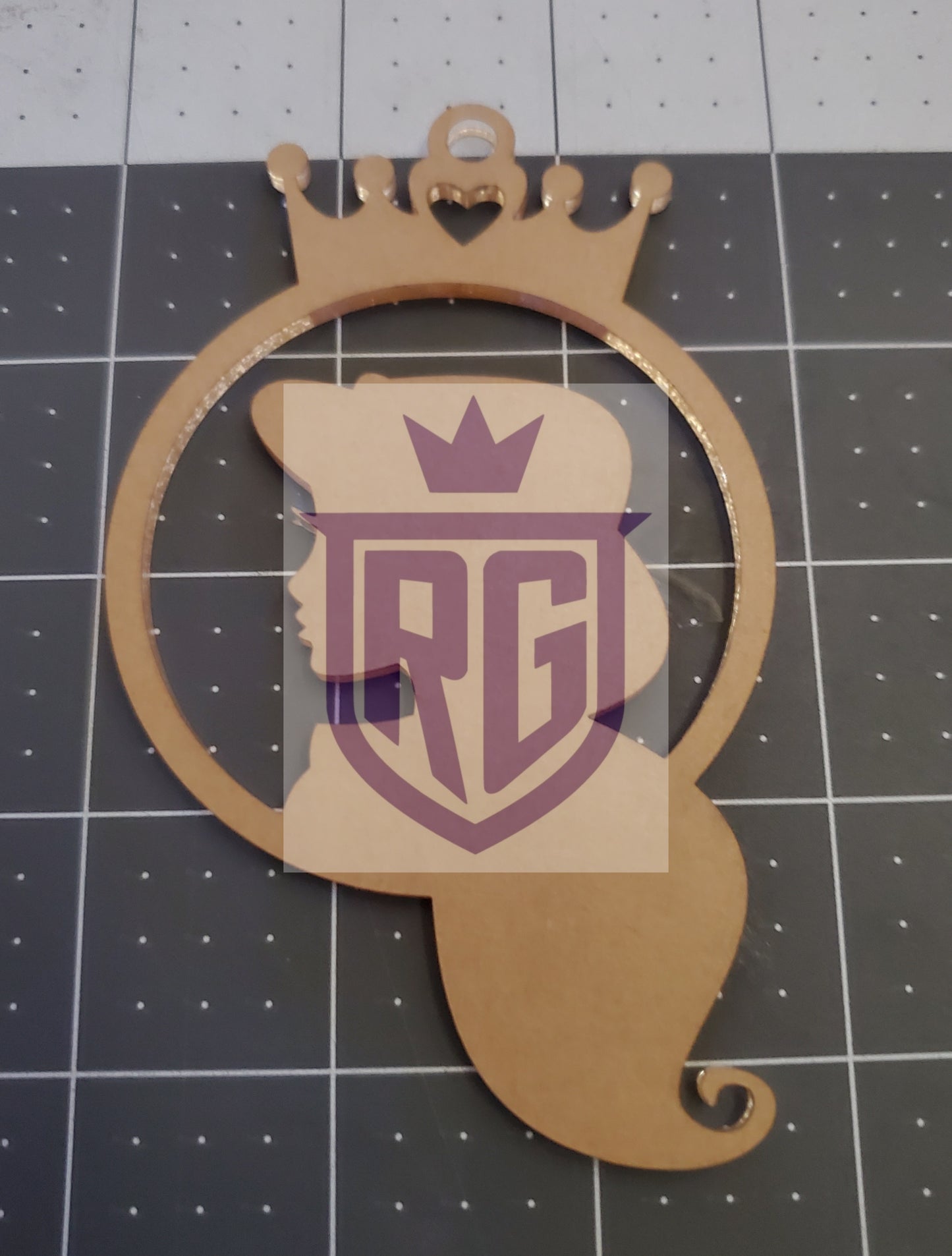 Princess Ornament Acrylic blanks