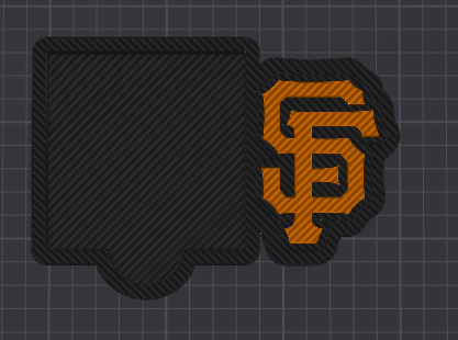 SF Sticky Note Holder STL FILE (DIGITAL DOWNLOAD)