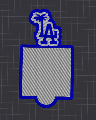 La Palm Tree Sticky Note Holder STL FILE (DIGITAL DOWNLOAD)