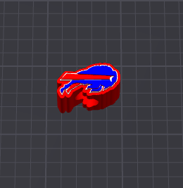 Buffalo Straw Topper STL FILE (DIGITAL DOWNLOAD)