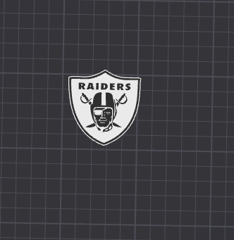 raiders Badge reel STL FILE (DIGITAL DOWNLOAD)