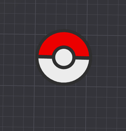 Pokemon Badge reel STL FILE (DIGITAL DOWNLOAD)
