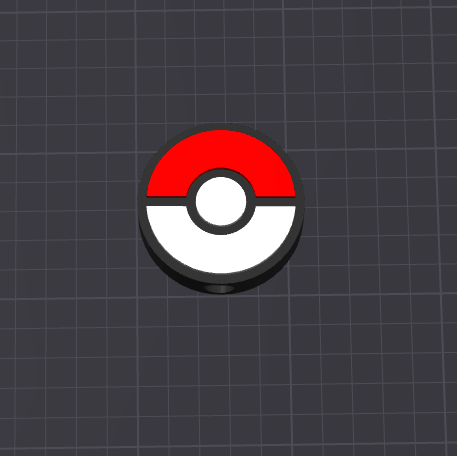 Pokémon Ball 10mm Straw Topper STL FILE (DIGITAL DOWNLOAD)