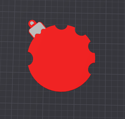 Ornament Nail Disc STL FILE (DIGITAL DOWNLOAD)