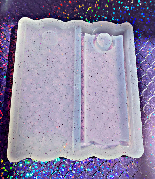 ORIGINAL Stanley & Stanley Dupe 40oz Shaker Mold {Clear so can be used with UV resin}