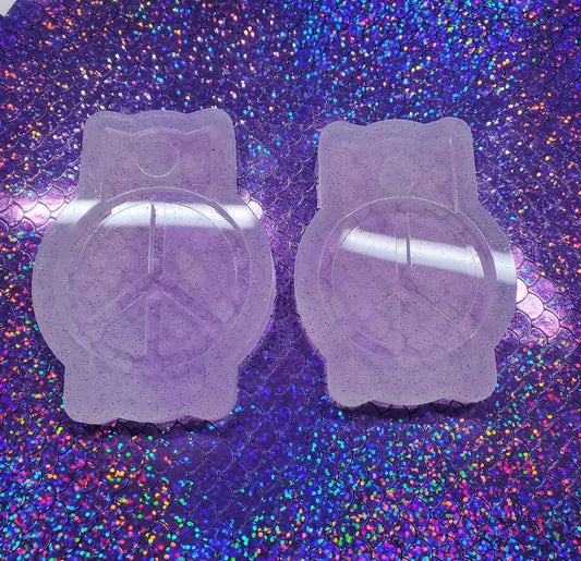 Peace Sign 3D Stacked Stanley Tumbler Topper Mold