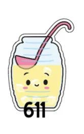 Aguas Frescas Badge Reel Acrylic Blanks