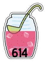 Aguas Frescas Badge Reel Acrylic Blanks