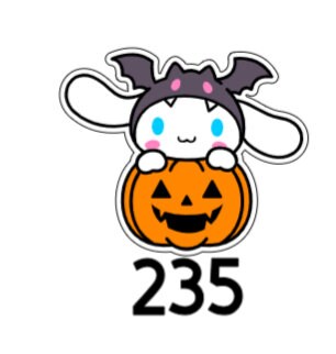 Halloween Hello Kitty Badge Reel Acrylic Blanks
