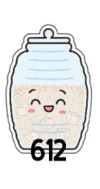 Aguas Frescas Badge Reel Acrylic Blanks